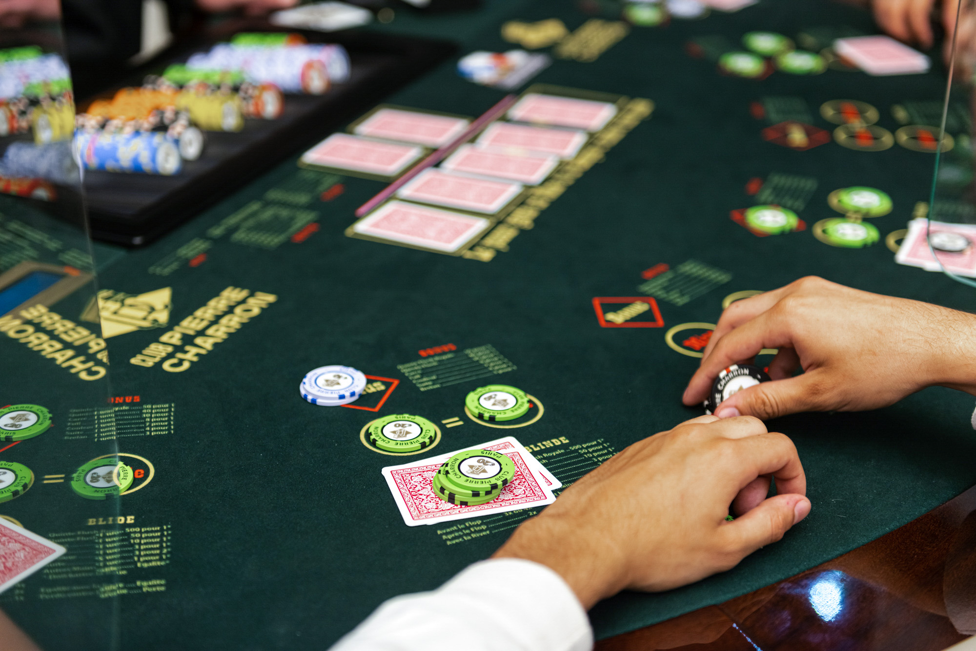 Ultimate Poker Table at Club Pierre Charron